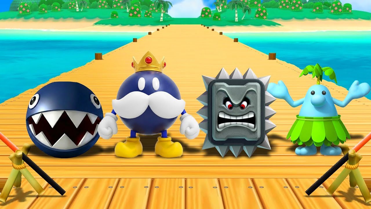 Chain Chomp Goes CRAZY! Mario Party 9 Funniest Minigames (Master Difficulty)