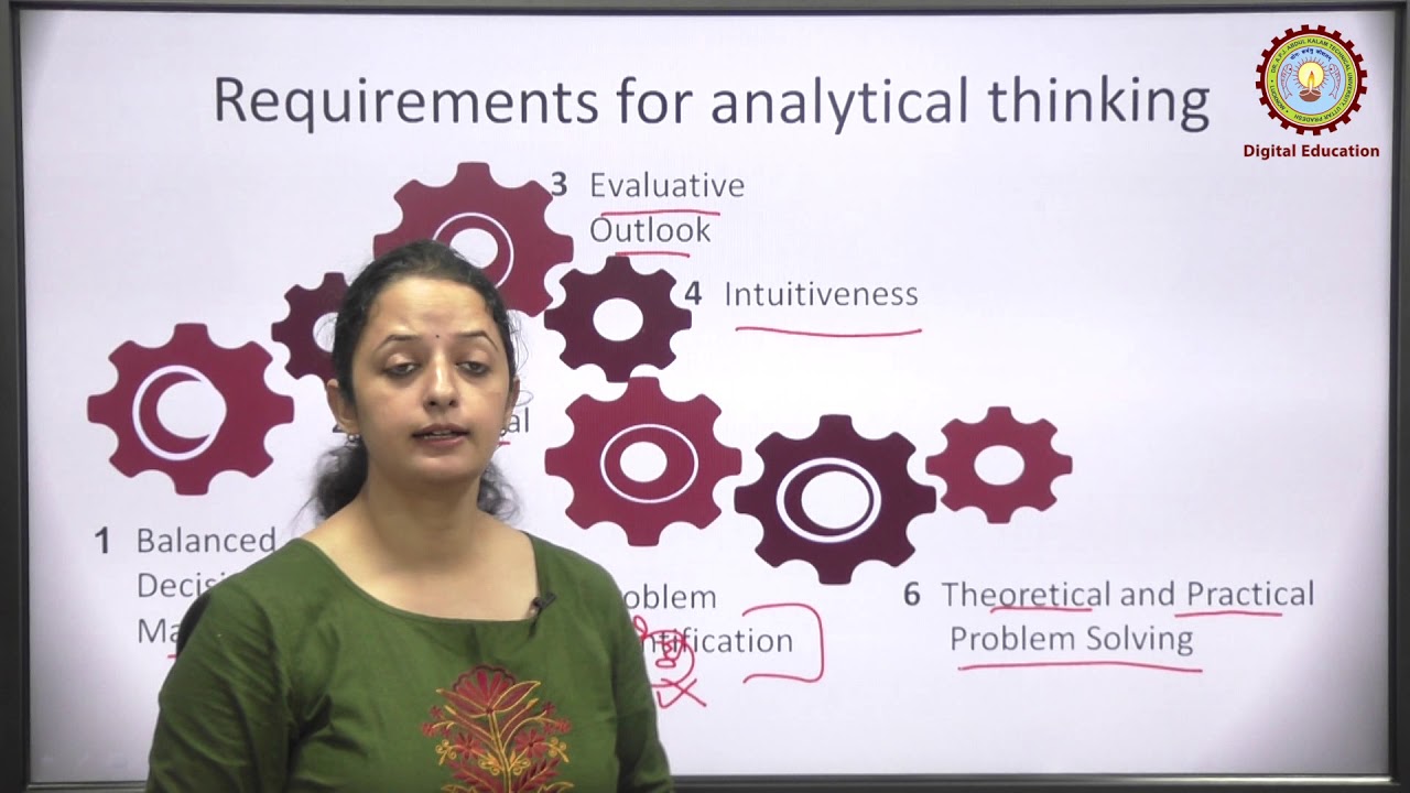 Analytical Thinking By Dr. Nilakshi Goel | AKTU Digital Education