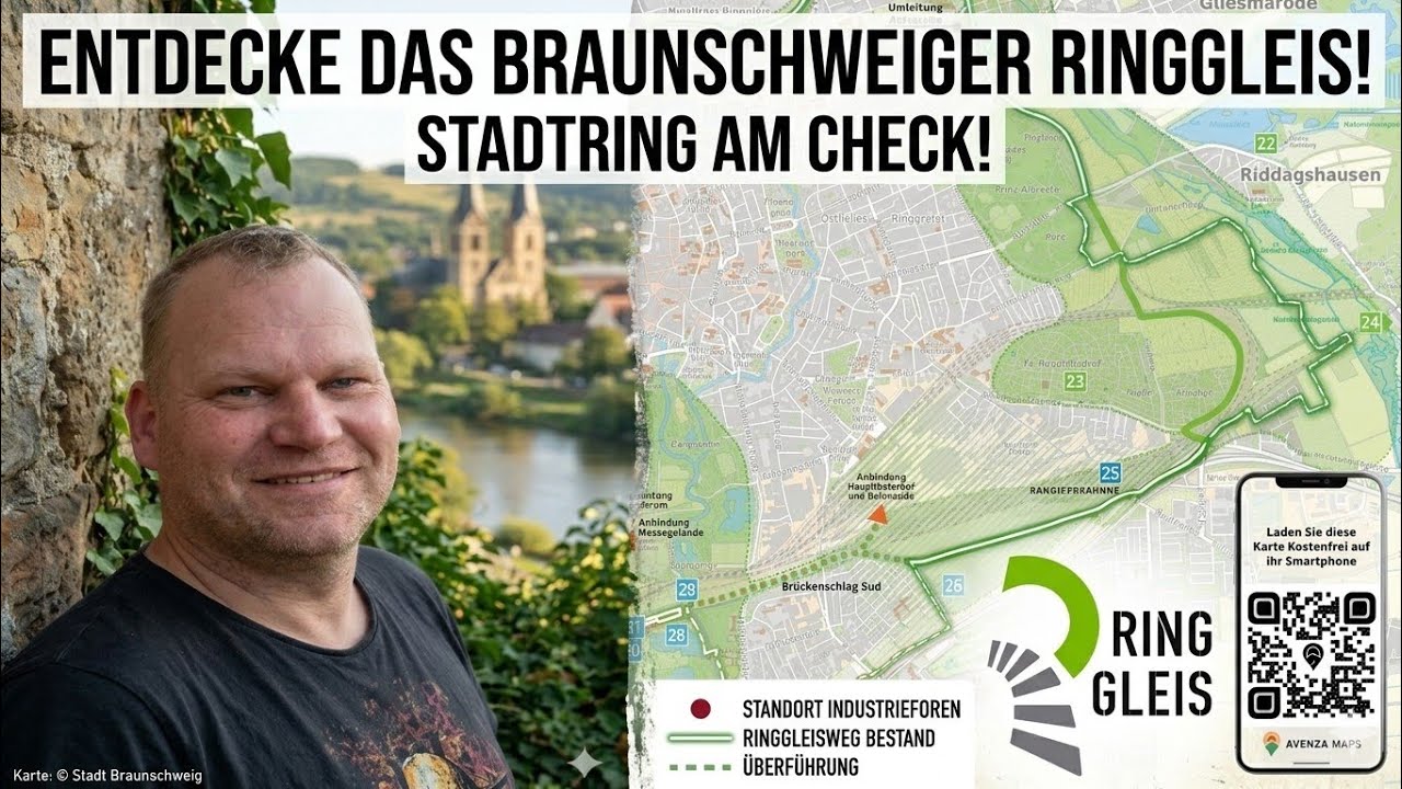 Radeln auf historischen Spuren - Ringgleis Braunschweig