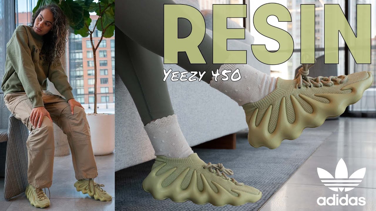 YEEZY 450 RESIN ON FOOT REVIEW and HOW TO STYLE