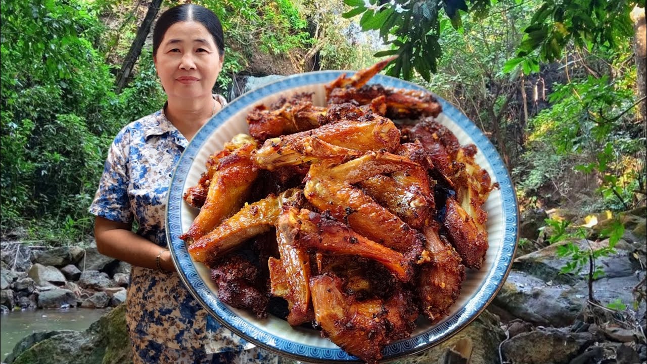 វិធីប្រឡាក់គ្រឿងសាច់មាន់ឱ្យមានរសជាតិឈ្ងុយឆ្ងាញ់-Cambodia food/Dara Cooking