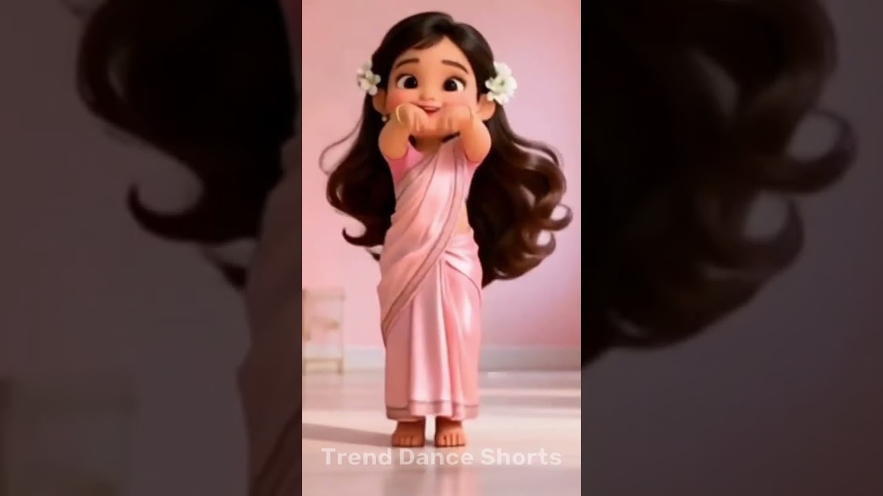 AI Baby Girl Dance 😍| Super Cute 3D Animation 