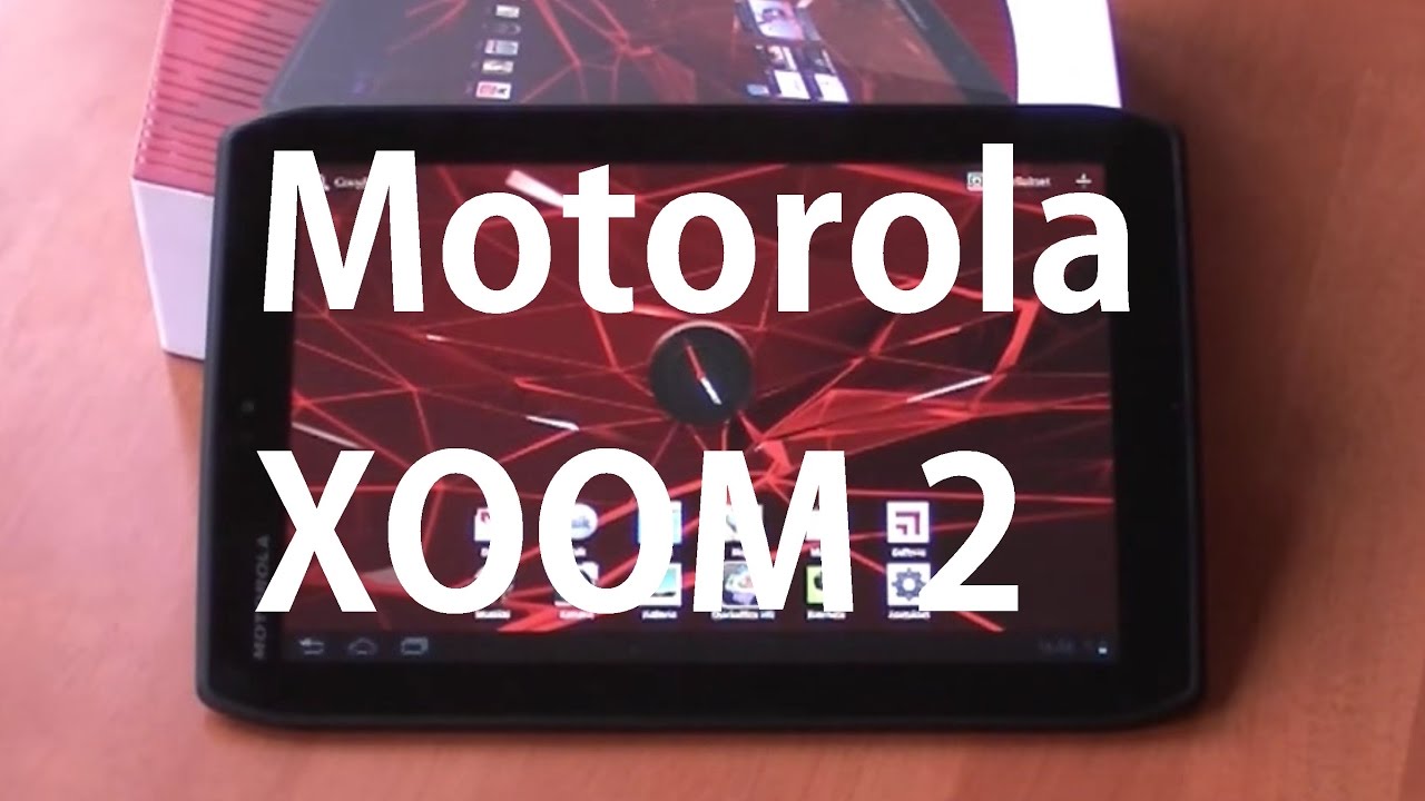 Unboxing Motorola Xoom 2 8.2 Media Edition