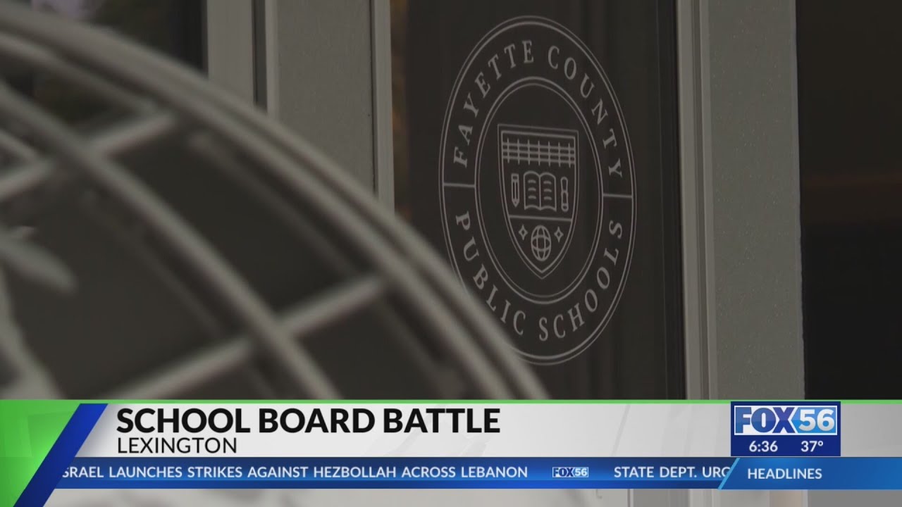 Fayette County School Board chair responds to petition calling for his impeachment