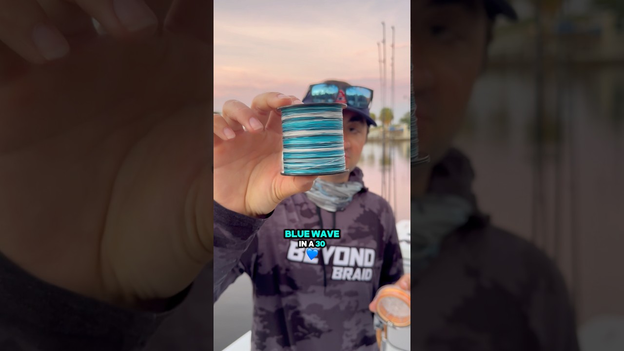 The Best Color Braid for Inshore Fishing! 🙌🥇 #fishing #fishingvideos #fishingcontent