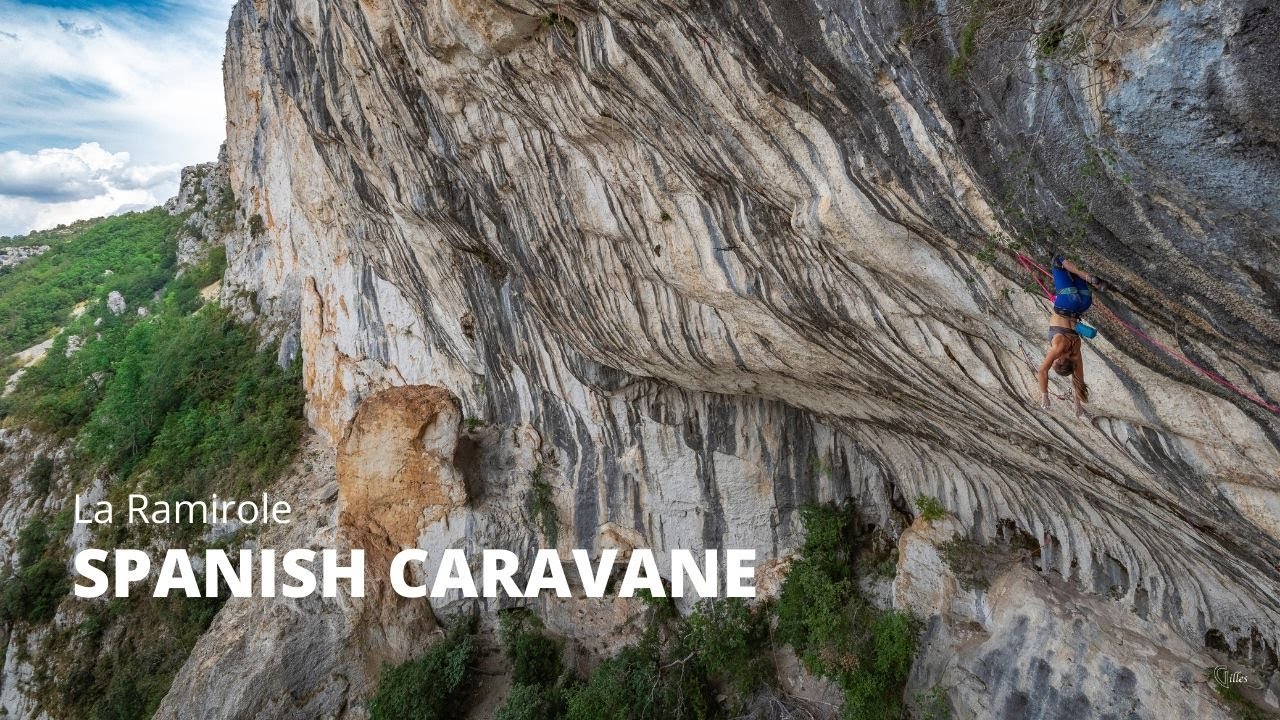 Spanish Caravane (8c), La Ramirole, Verdon - Solène Amoros