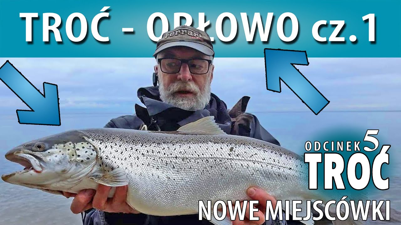 Morskie Miejscówki ➤ ORŁOWO - łowimy troć w zimie cz. 1