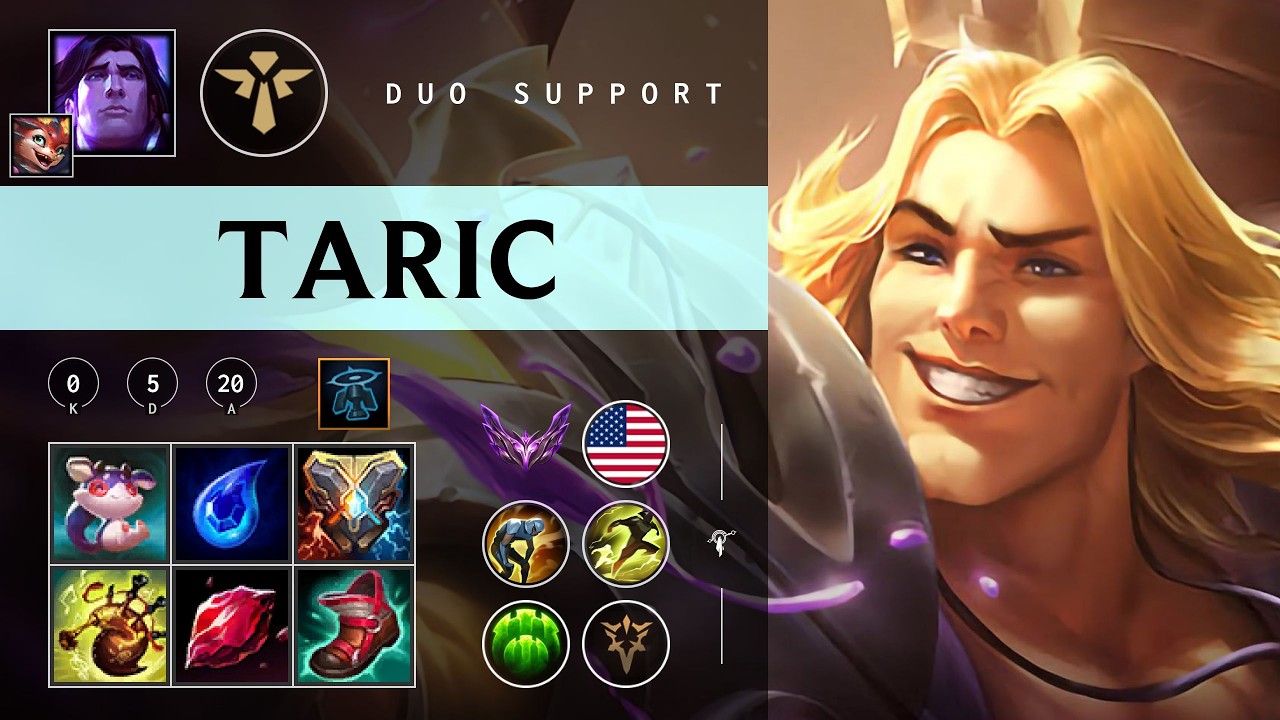 Taric Support vs Lulu - NA Master Patch 26.03