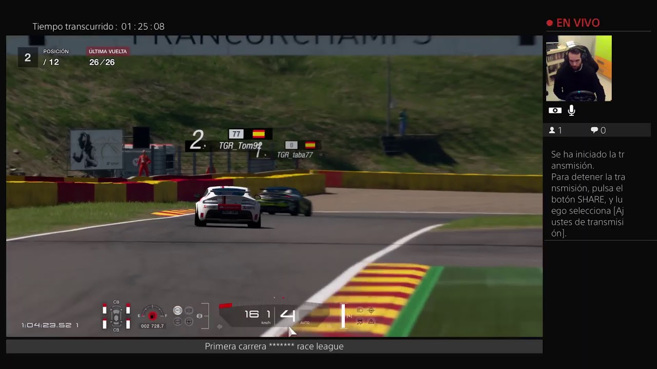 Campeonato Top gas - 3ª carrera - Circuito de Spa Francorchamps
