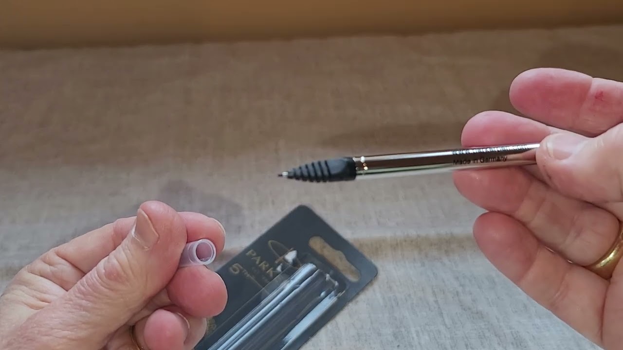 Parker 5th Pen Refill - No Mess - Writes Like A Fountain Pen