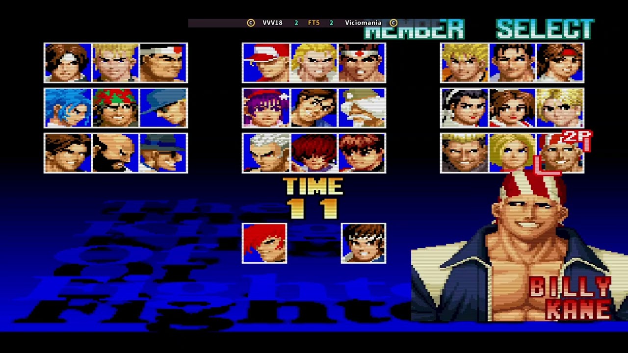 KOF97 VVV18 VS VICIOMANIA #kof97#jogoscl&aacute;ssicos#retrogaming