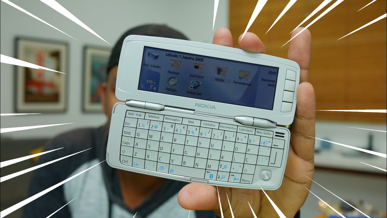 SÓ RICO PODERIA TER um desses | Nokia 9300 Communicator em 2021