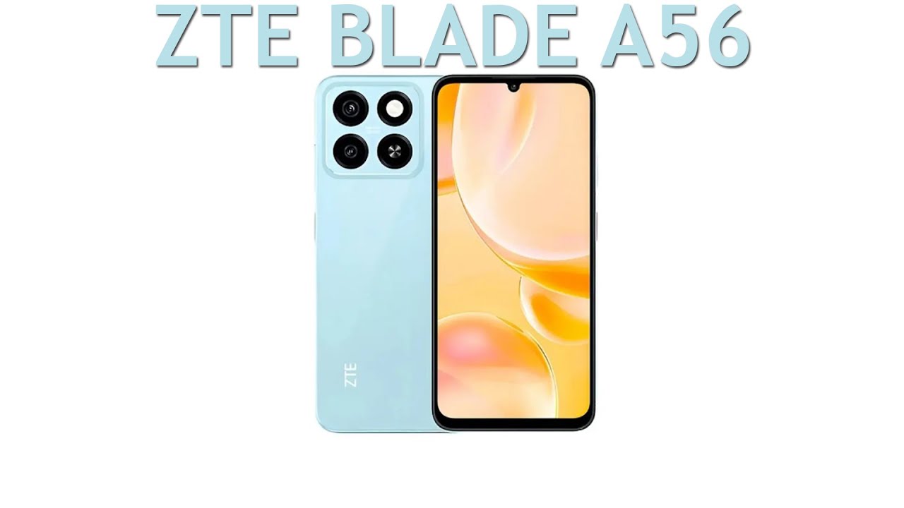 ZTE Blade A56 первый обзор на русском