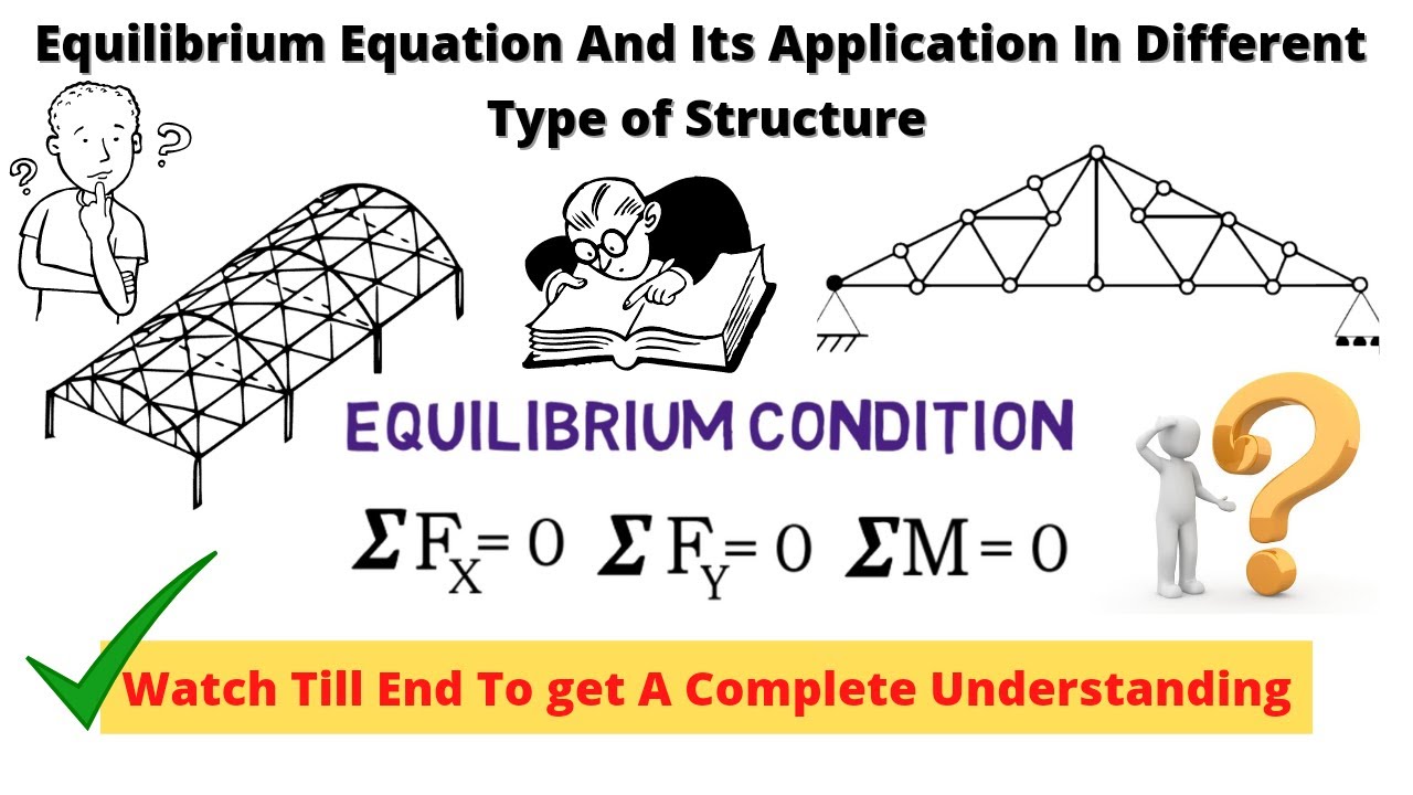 Equilibrium Equations And its Application in Different Types of Structures