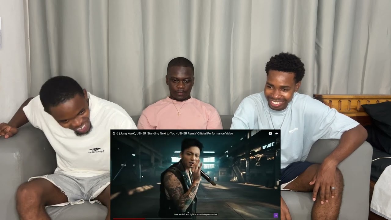 $7 (Jung Kook), USHER 'Standing Next to You - USHER Remix' Official Performance African reaction 🇹🇬