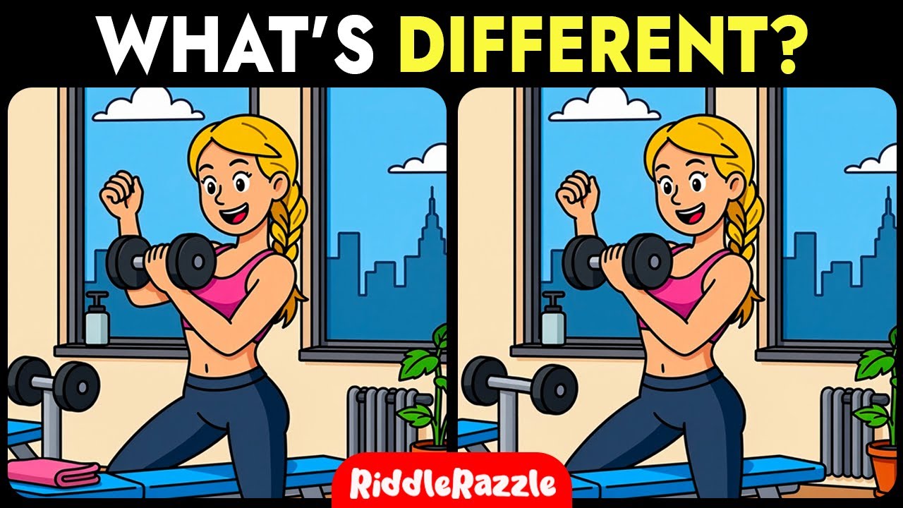 Train Your Brain / Spot 3 Differences! Try This 10-Minute Brain Workout