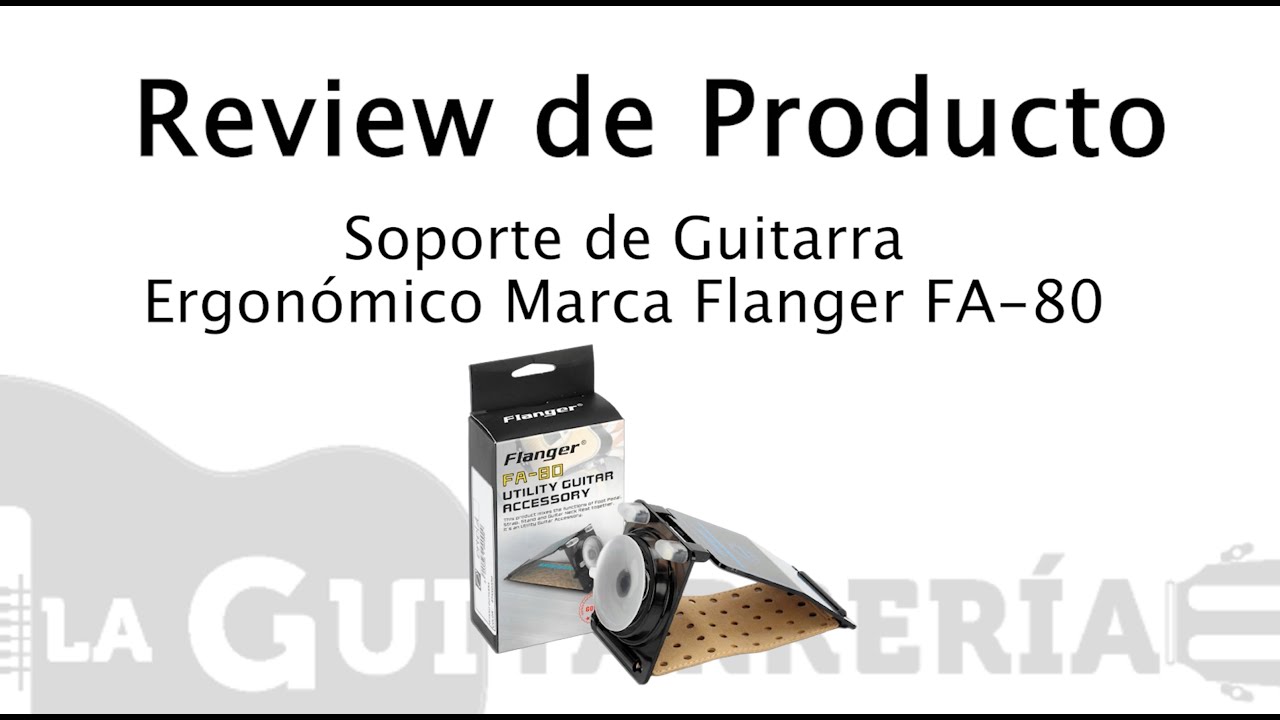 Soporte Guitarra Ergonómico Flanger FA-80