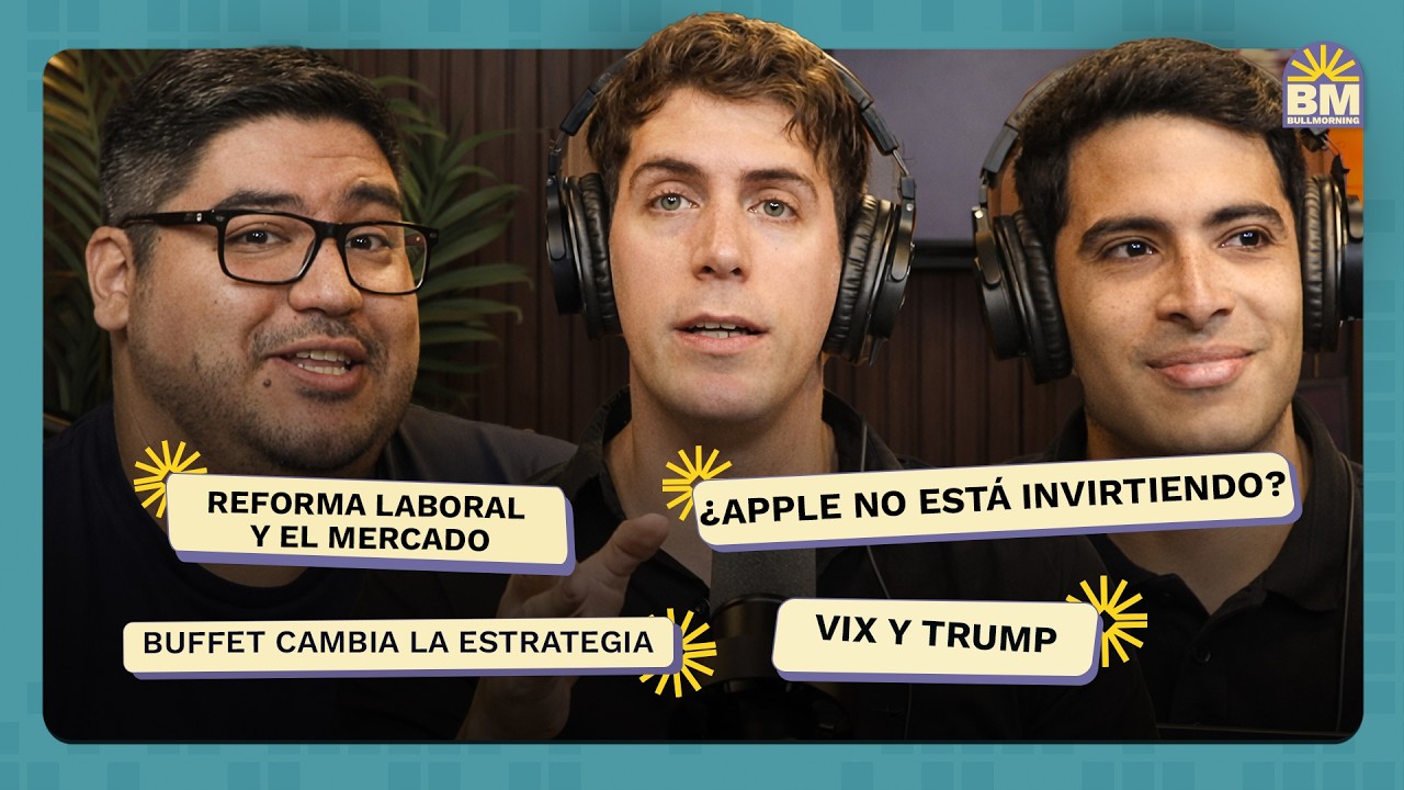 ¡MERCADOS DESCALZADOS! 🔴 WARREN BUFFET MOVIO SU CARTERA ✅ ¿APPLE NO INVIERTE? | #BullMorning