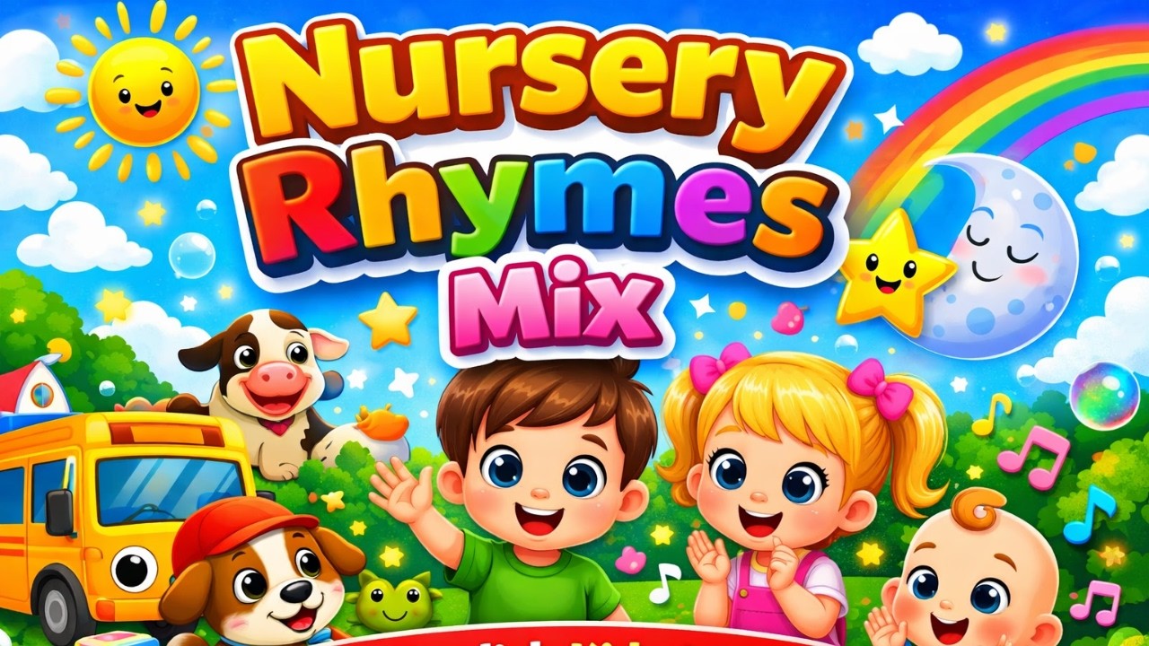Nursery Rhymes Mix in English | Popular Kids Songs & Baby Rhymes Collection