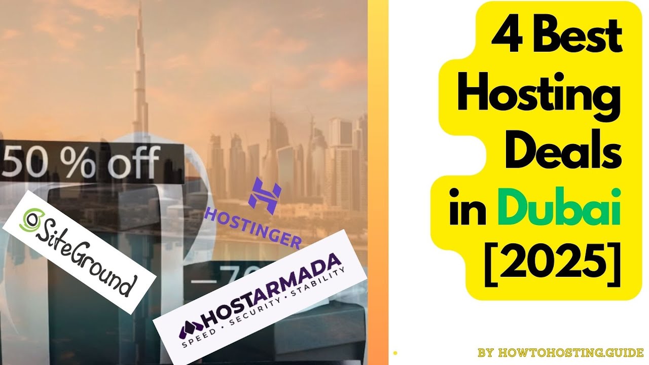 4 Best Web Hosting Deals in DUBAI Right Now! [2025]