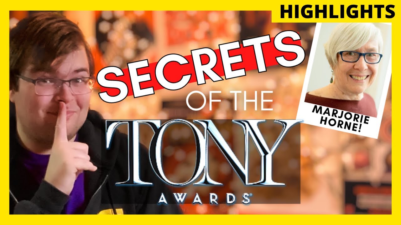 Tony Award SECRETS!! (HIGHLIGHTS) | Stage Managing Broadway's Biggest Event | ft. Marjorie Horne