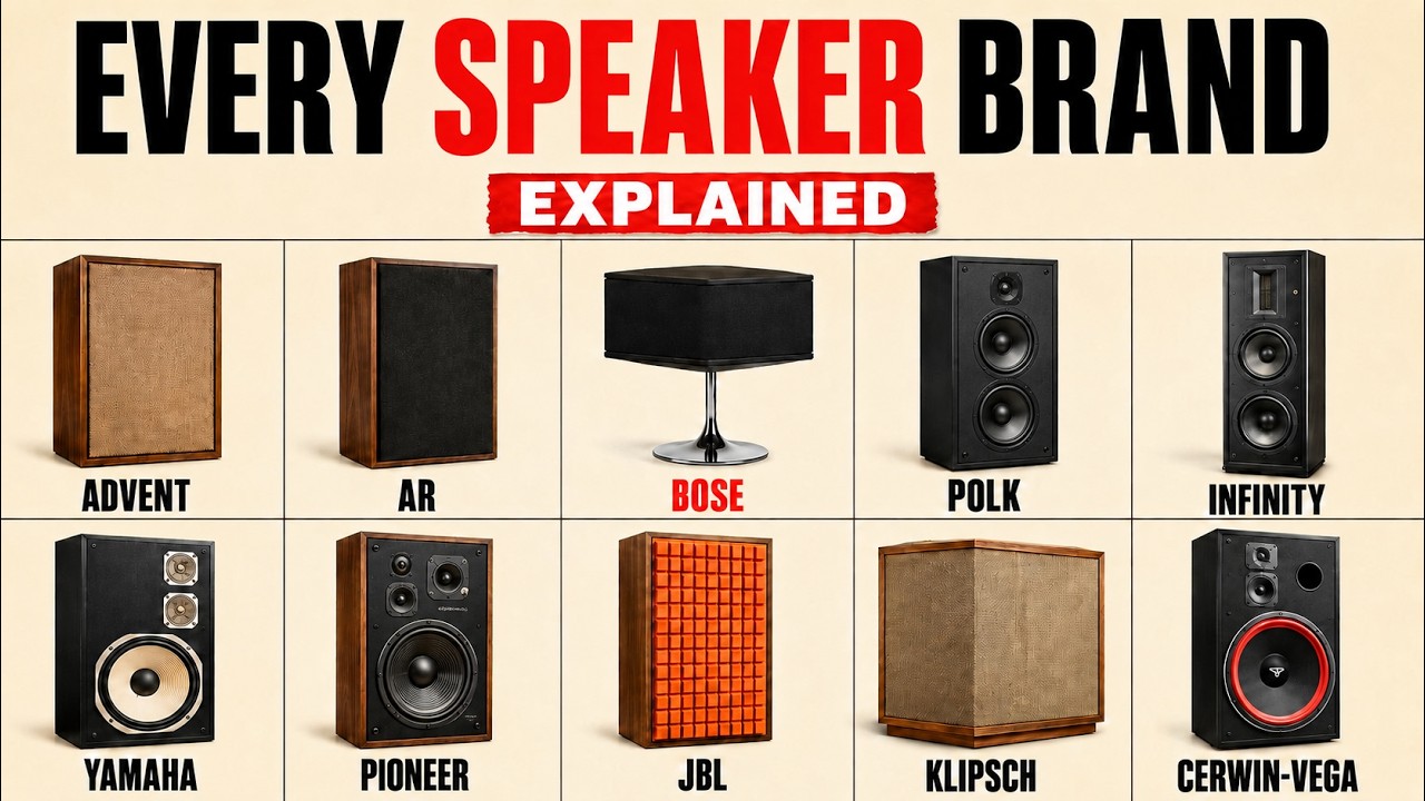 Every Vintage Hi-Fi Speaker Brand Explained