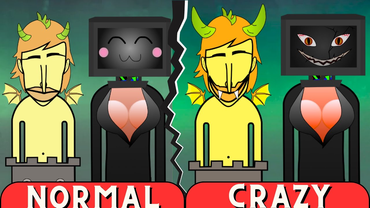 CRAZY MonsterBox : Light Island - Epic Wubbox , TV MAN and TV WOMAN (skibidi toilet) incredibox mods