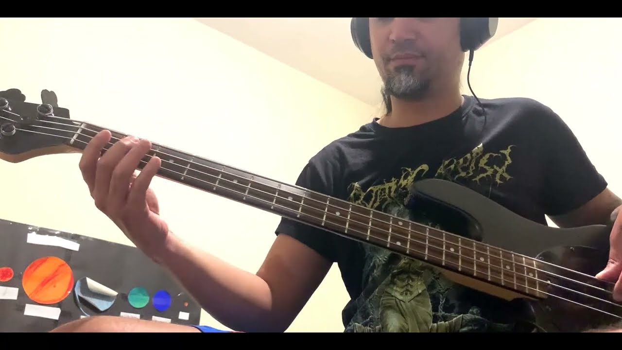 Blood Incantation  - Hidden Species (Vitrification of Blood, Pt.2) Bass Cover
