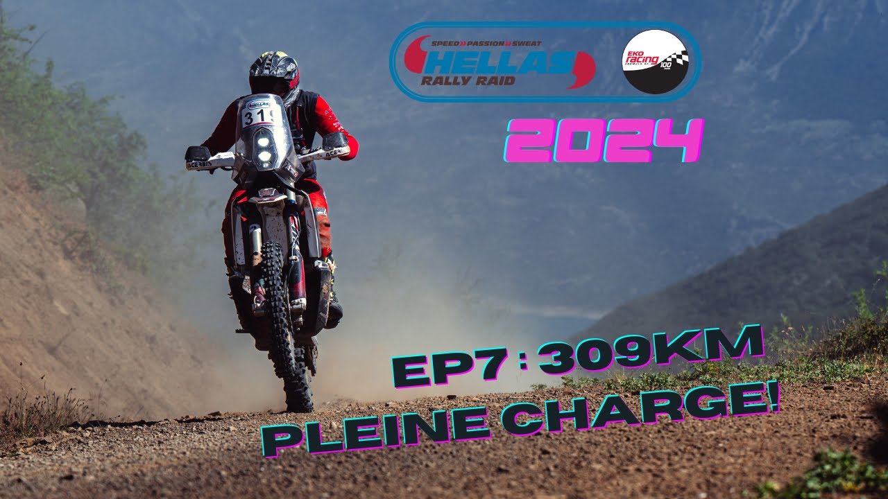 Hellas Rally 2024 Ep07 - 309km, la plus grosse journée de Rally Raid de la course!