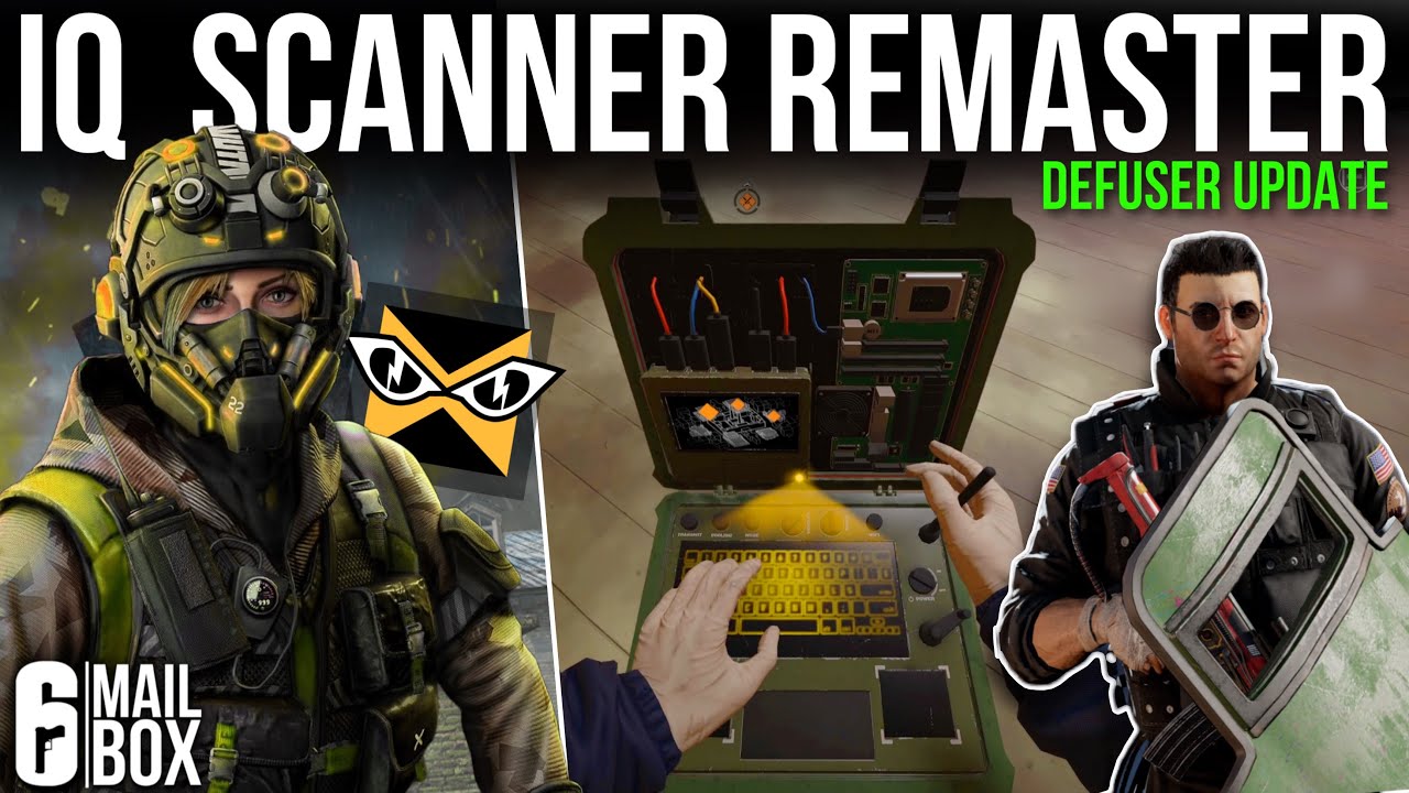 Ремастер IQ, обновление метательного дезактиватора, изменение схемы снаряжения термитов и многое ...