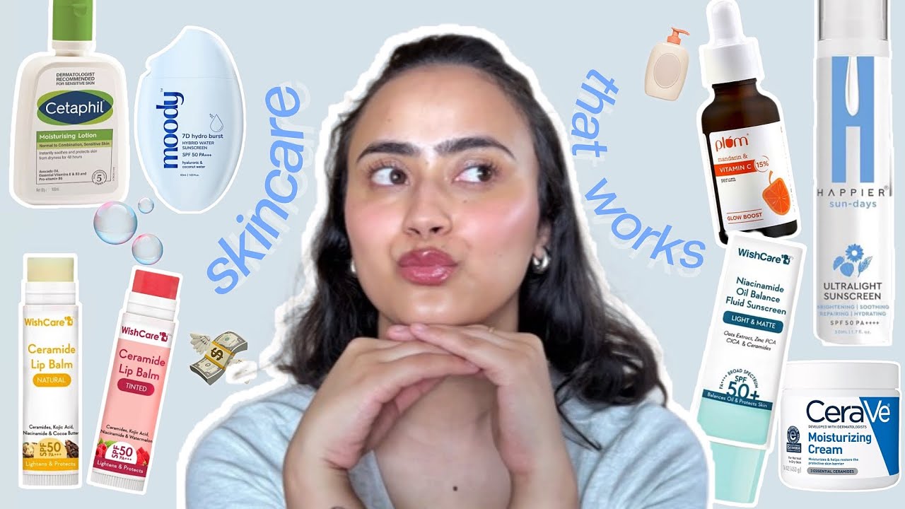 *BEST SKINCARE* under ₹500 💸🫧 starting from ₹250! affordable skincare that works (non sponsored)
