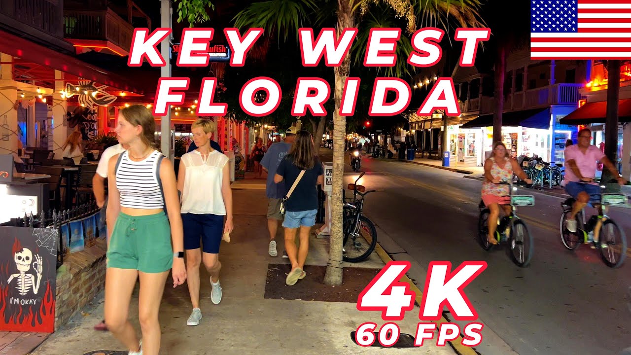 Duval Street: Exploring the Wild Side of Florida Keys 4K