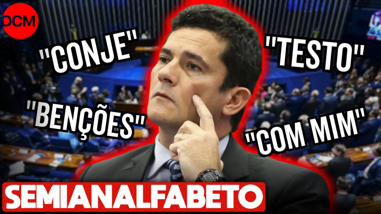 TODAS AS VEZES EM QUE SERGIO MORO PROVOU SER SEMIANALFABETO