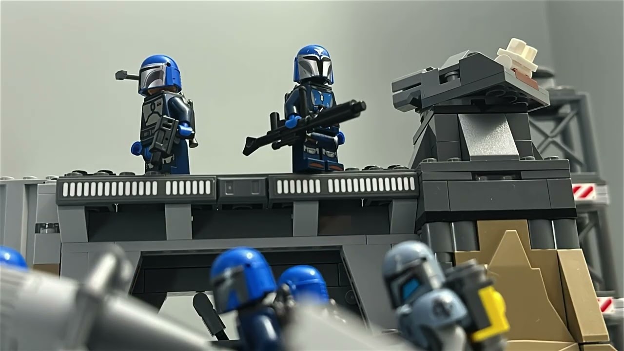 Mandalorian Assault - Lego Star Wars Stop Motion