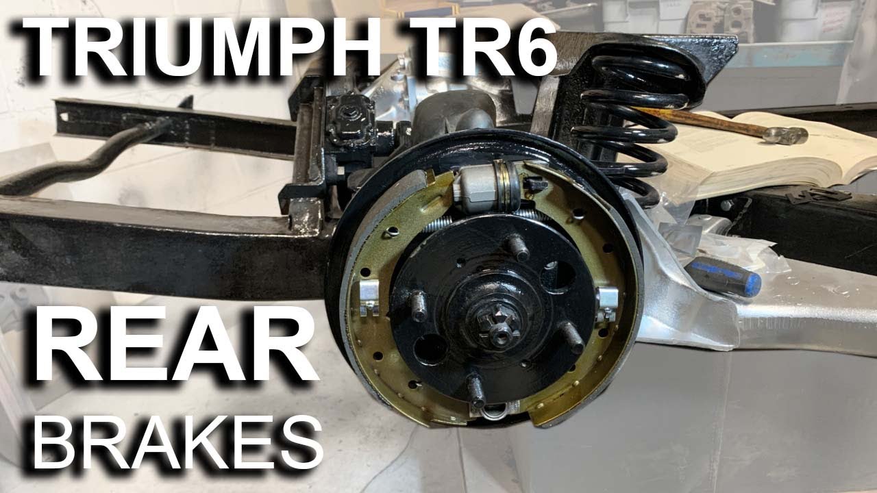 1974 Triumph TR6 - Part 61 Assembling The Rear Brakes