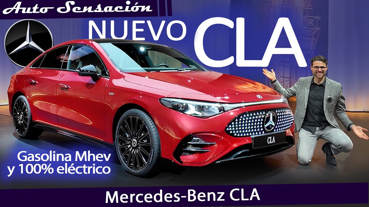 Presentación Nuevo Mercedes Benz CLA 2025 .  Nacido para liderar en eficiencia y tecnología.