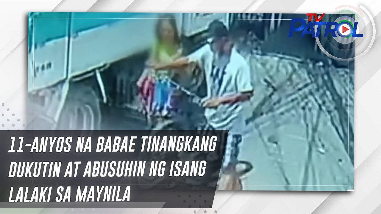 11-anyos na babae tinangkang dukutin at abusuhin ng isang lalaki sa Maynila | TV Patrol