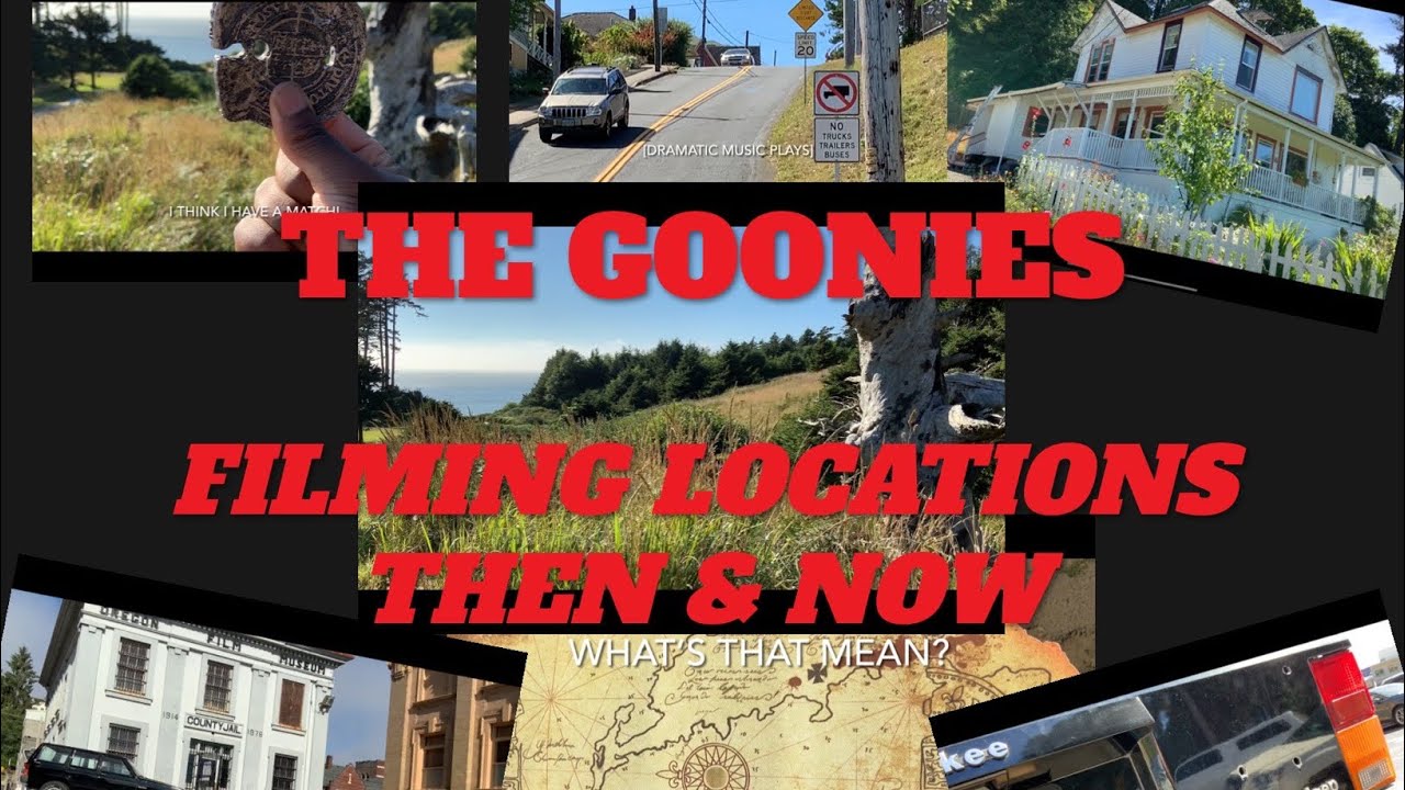 THE GOONIES - FILMING LOCATIONS THEN & NOW