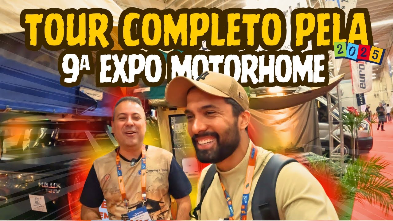 “Por dentro da ExpoMotorhome 2025 a maior feira de motorhomes do Brasil — você vai querer ver”