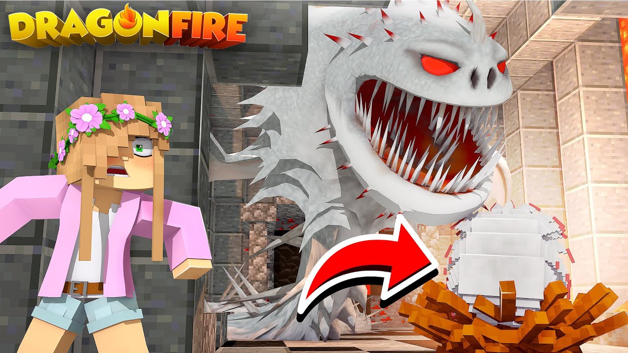 I FOUND A SCREAMING DEATH EGG NEST! | Minecraft DragonFire | Little Kelly #8