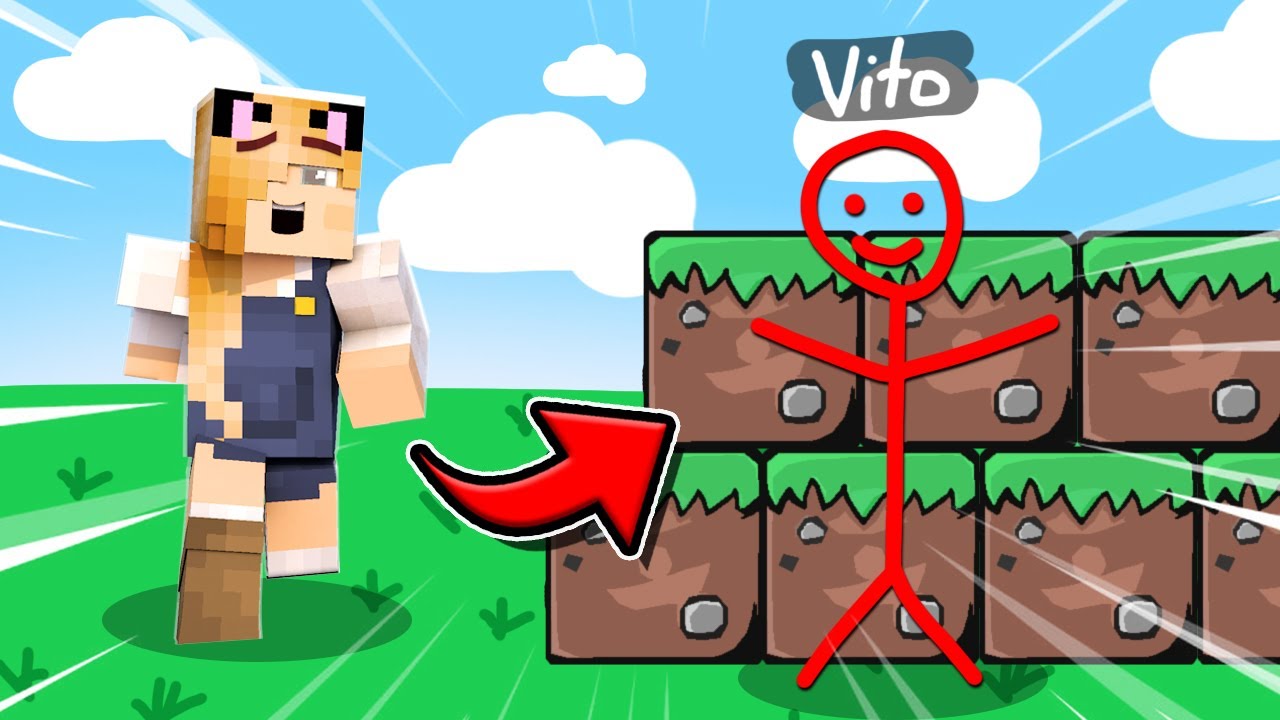PATYCZAK TROLL?! - ZABAWA W CHOWANEGO W MINECRAFT (Hide and Seek) | Vito vs Bella