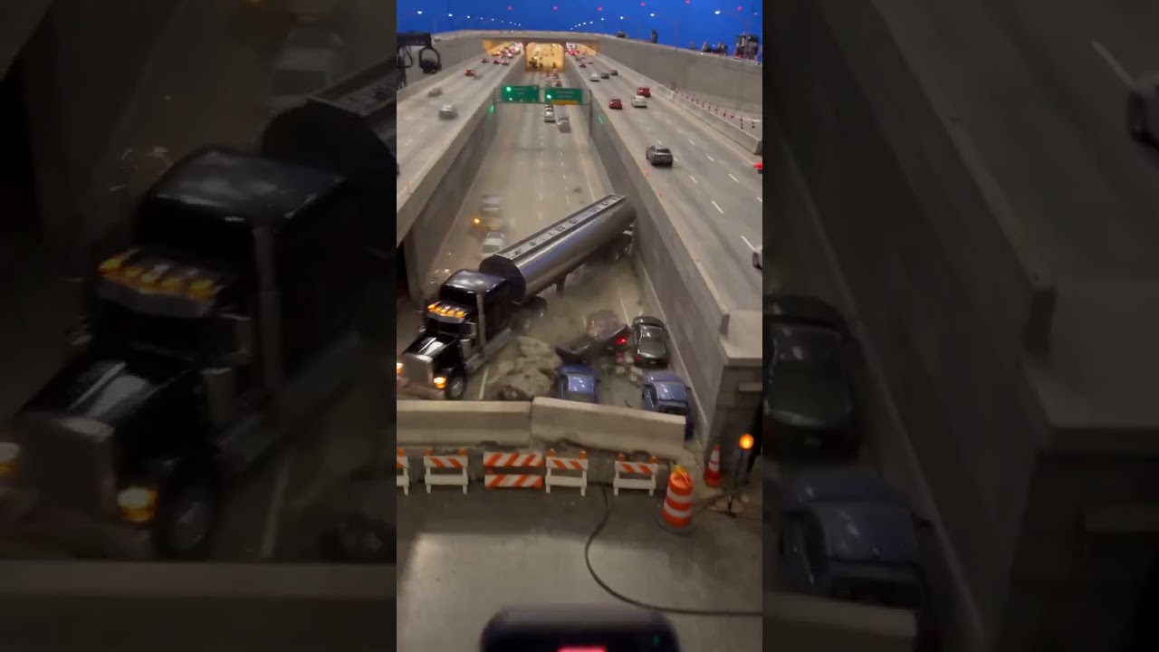 Fuel Tanker Explosion in a Highway Tunnel 🔥🚛 | Behind the Scenes