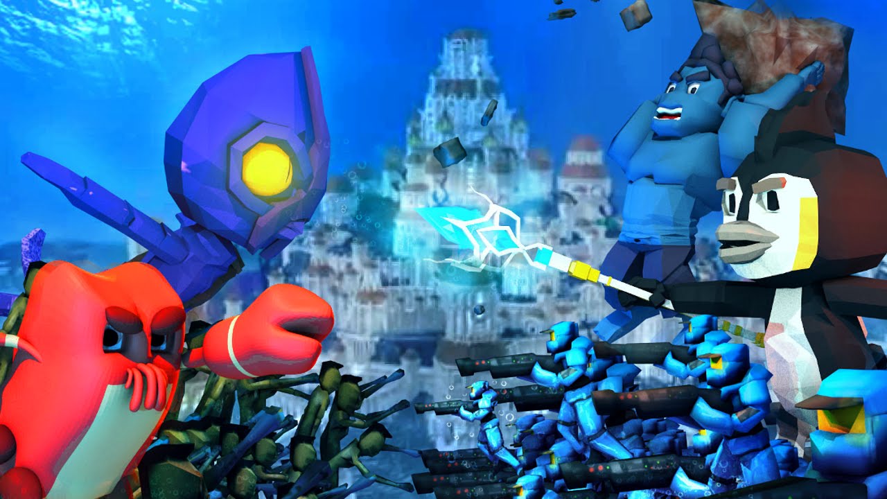 Minecraft Laboratory - GREAT UNDERWATER BATTLE: Kraken Kid Vs Cody Maverick! (Minecraft Roleplay)