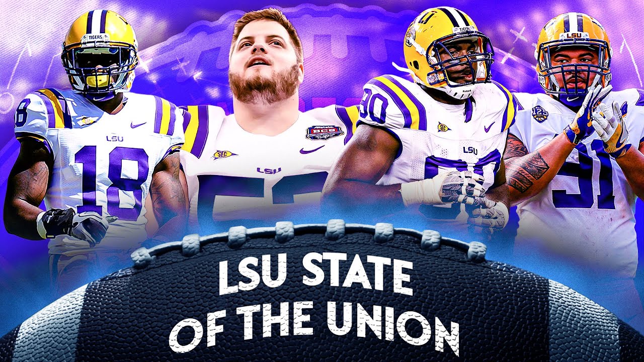 LSU STATE OF THE UNION FROM: T-BOB HEBERT, MICHAEL BROCKERS, BRANDON TAYLOR, AND BREIDEN FEHOKO.