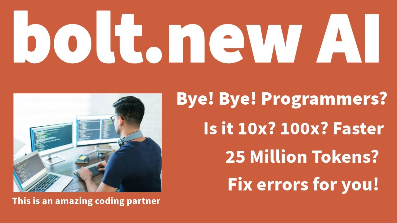 Bolt.new tutorial and Bolt.new walkthrough. Can you really create apps 10x faster with this AI?