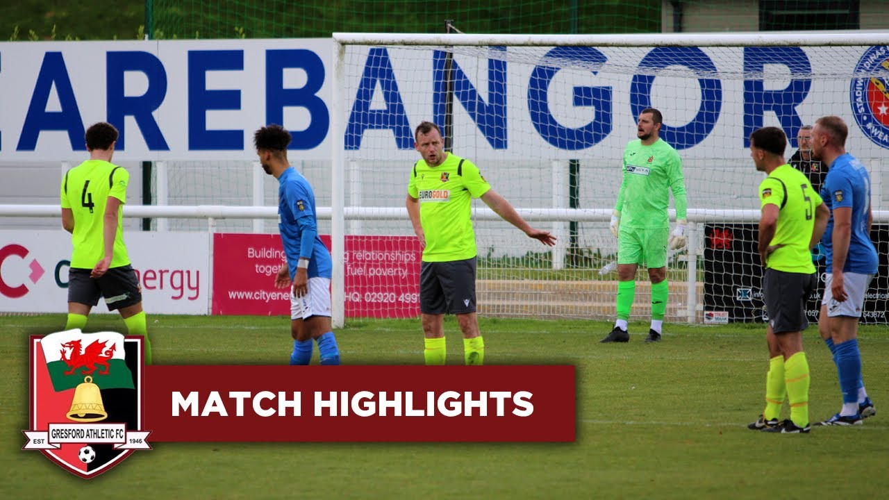 HIGHLIGHTS | Bangor 1876 1-0 Gresford Athletic | 2024/25 JD Cymru North