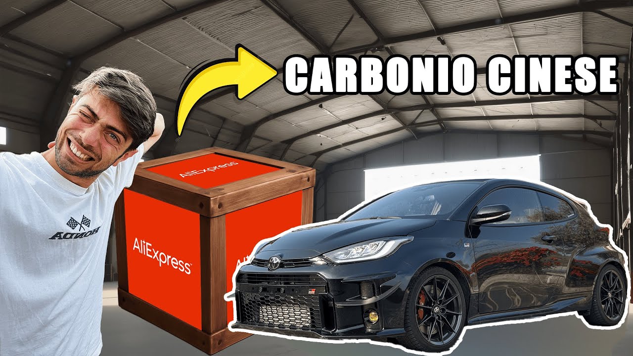 Modifico la YARIS GR con pezzi ALIEXPRESS