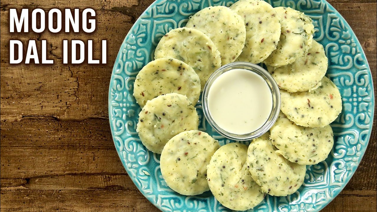 How To Make Moong Dal Idli | Instant Idli | South Indian Food | Breakfast Recipe | Upasana
