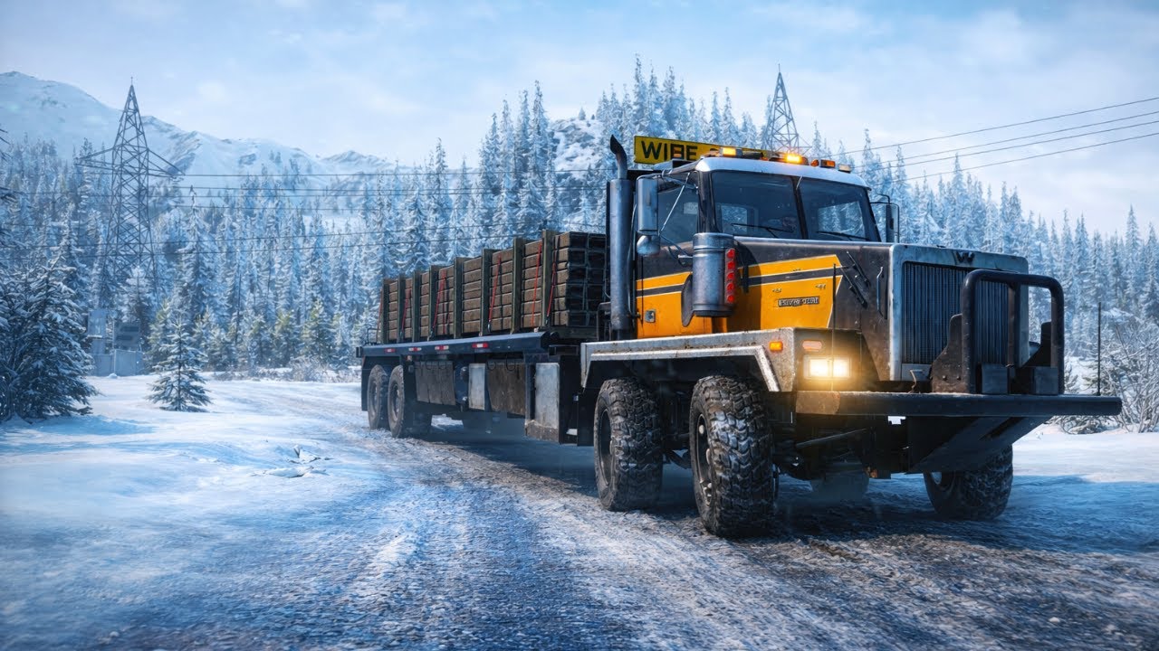 500 Tons of Steel on Ice — This Truck Had No Room for Error