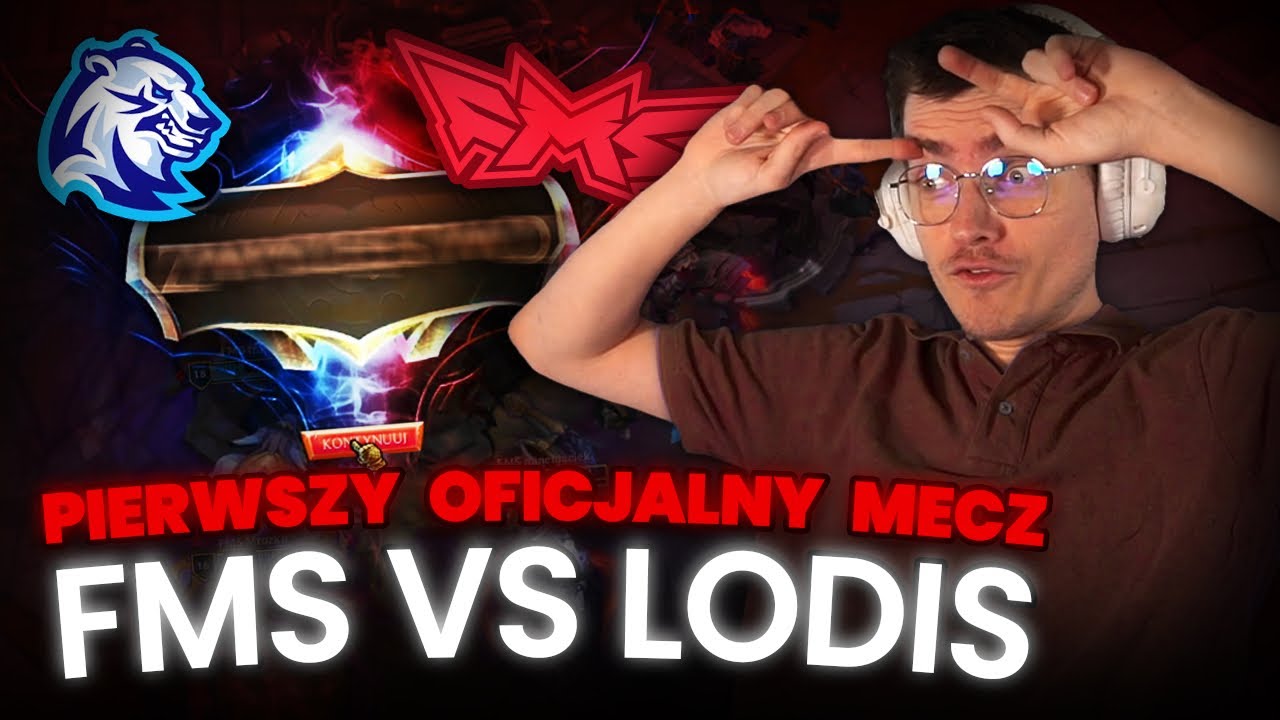 PIERWSZY OFICJALNY MECZ | RIFT LEGENDS 😱 *FMS vs LODIS*